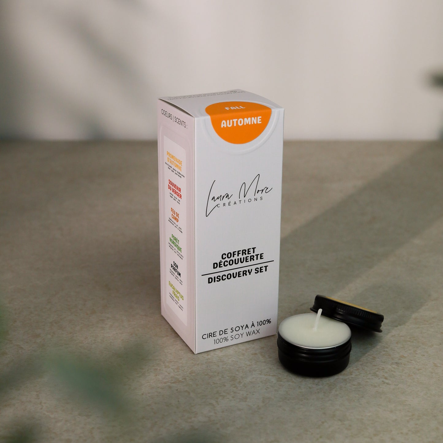 AUTOMNE - COFFRET DÉCOUVERTE | 6 échantillons de bougies