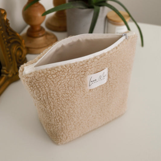 Small bouclé bag