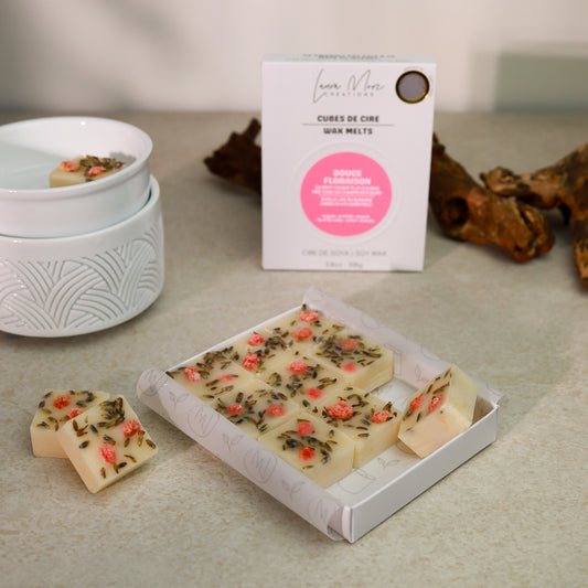 DOUCE FLORAISON | Cubes de cire