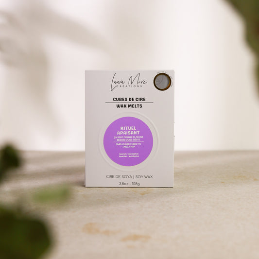 RITUEL APAISANT | Cubes de cire