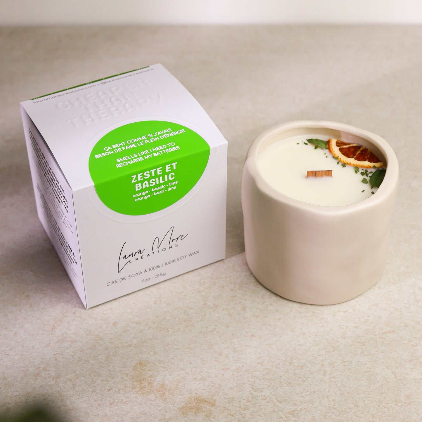 ZESTE ET BASILIC | 11 oz
