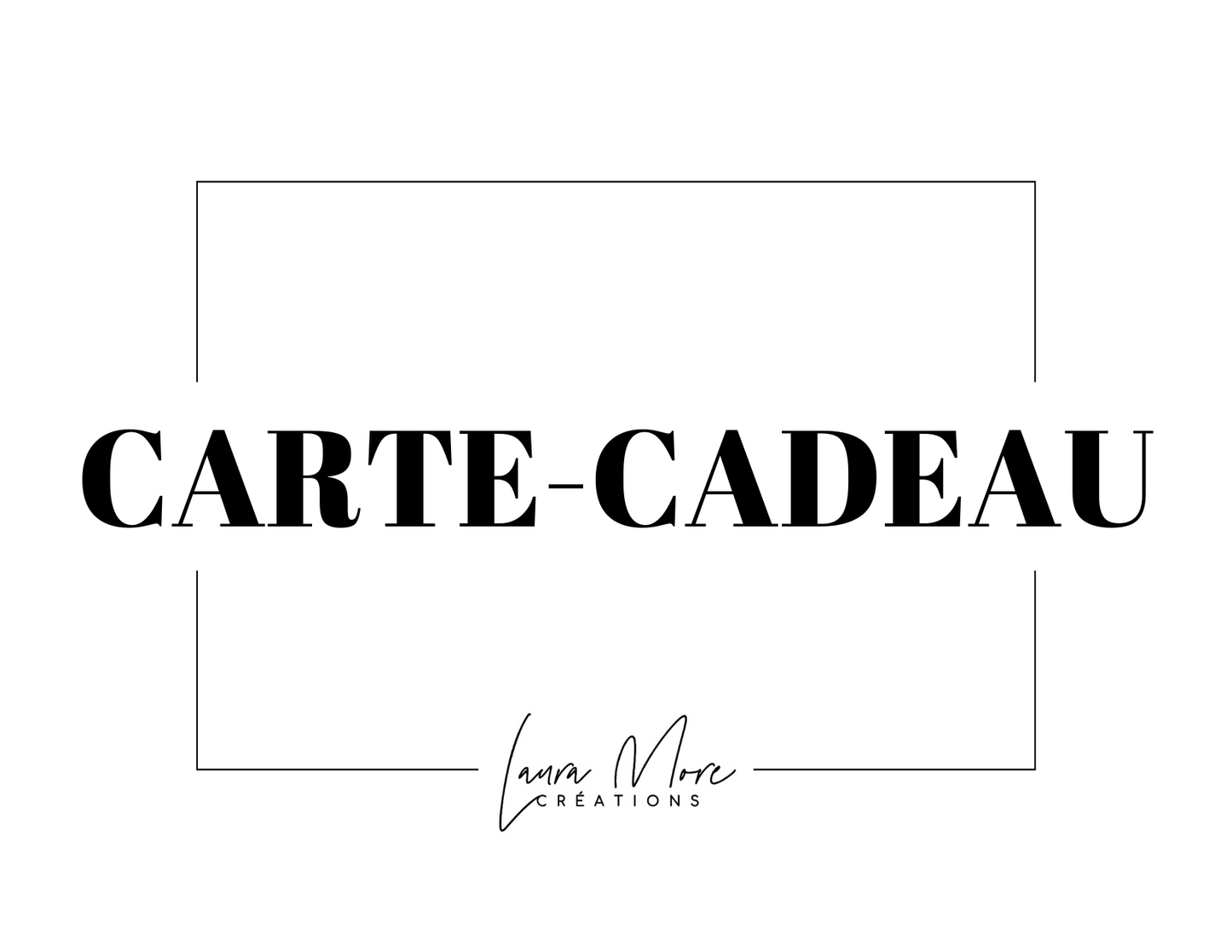 CARTE-CADEAU | Laura More Créations